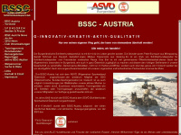 bssc-austria.at Webseite Vorschau