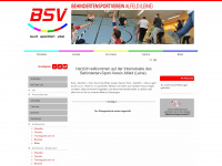 bsv-alfeld.de Webseite Vorschau