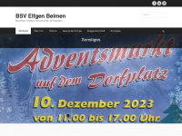 bsv-elfgen-belmen.de Webseite Vorschau