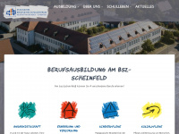 bsz-scheinfeld.de Webseite Vorschau