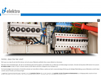 bt-elektro.ch Webseite Vorschau