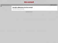 bts-consult.de Webseite Vorschau