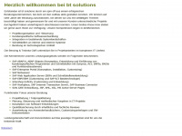 btsolutions.de Webseite Vorschau