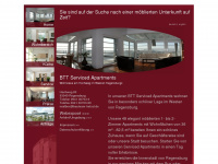 btt-serviced-apartments.de Webseite Vorschau