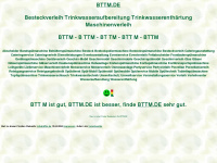 bttm.de Webseite Vorschau