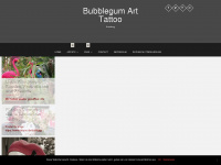 bubblegumart.de Webseite Vorschau