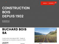 buchardbois.ch Webseite Vorschau