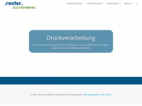 buchbinderei-renfer.ch Webseite Vorschau