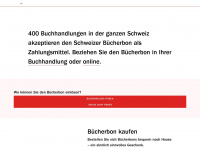 buchbon.ch Webseite Vorschau