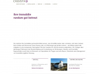 cassista.ch Webseite Vorschau