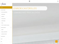 leipzig-sonnenschutz.de Webseite Vorschau
