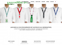 lanyards-24.de Webseite Vorschau