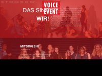 voiceevent.de Webseite Vorschau