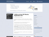 lhgflensburg.wordpress.com Webseite Vorschau