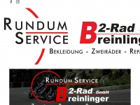 2rad-breinlinger.at Webseite Vorschau
