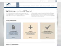 a-f-s.ch Webseite Vorschau