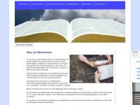 bibelschule.de Webseite Vorschau
