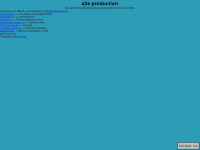 a2aproduction.ch Webseite Vorschau