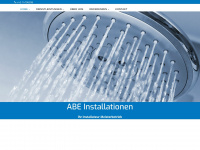 abe-installationen.at Webseite Vorschau