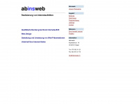 abinsweb.ch Webseite Vorschau