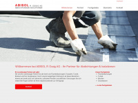 abisol.ch Webseite Vorschau