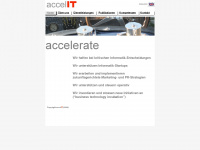 accelit.ch Webseite Vorschau