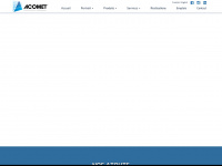 acomet.ch Webseite Vorschau