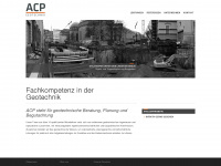 acp-grundbau.de Webseite Vorschau