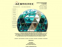 acryltec-fm.de Webseite Vorschau