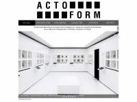 actoform.ch Webseite Vorschau