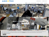 adcotec.ch Webseite Vorschau