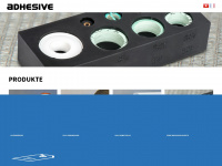 adhesive.ch Webseite Vorschau