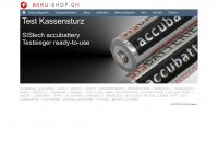 akku-shop.ch Webseite Vorschau