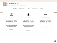 aleria-coiffure.ch Webseite Vorschau