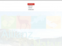 allianz-natur-sh.ch Webseite Vorschau