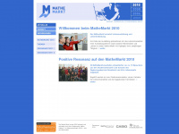 mathe-markt.de Webseite Vorschau
