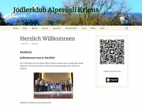 alperoesli-kriens.ch Webseite Vorschau
