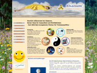 alsanum.com Webseite Vorschau