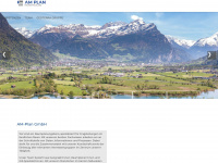 am-plan.ch Webseite Vorschau