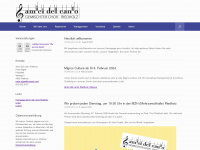 amici-del-canto.ch Webseite Vorschau