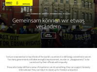 amnesty-basel.ch Webseite Vorschau