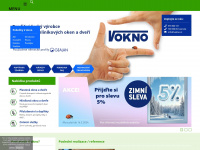 vokno-plastova-okna.cz Webseite Vorschau