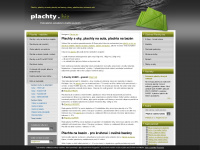 plachty.biz Webseite Vorschau