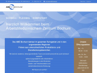 amz-bochum.de Webseite Vorschau