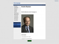 andre-baeten.de Webseite Vorschau