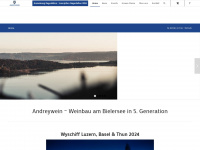 andreywein.ch Webseite Vorschau