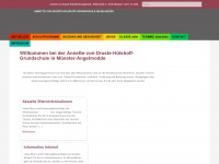 annette-schule.de Webseite Vorschau