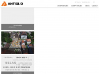 antiglio.ch Webseite Vorschau
