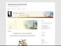 antonius-holling.de Webseite Vorschau