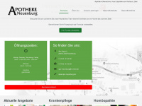 apo-neuenburg.de Webseite Vorschau